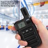 3W Mini Handheld Walkie Talkie Hand Tuning CT/DC Vibration Two
