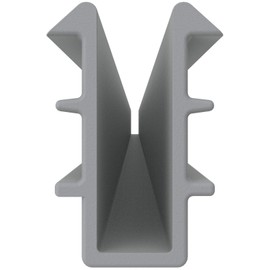 CRL Glazing Vinyl; 15/64" Channel Depth 5/32" to 1/4" Metal Opening - 100 ft Roll