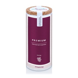 Wunschkapsel DARM Premium Dietary Supplement | Contains Mucosave, Exclusive Turmeric (Curcumin-C3), Colostrum | 290 Capsules from German Manufactory