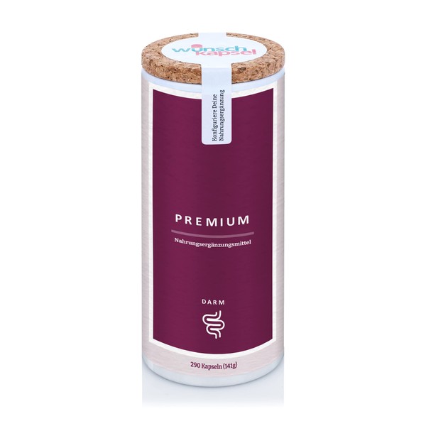 Wunschkapsel DARM Premium Dietary Supplement | Contains Mucosave, Exclusive Turmeric