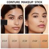2 In 1 Foundation, Hidratante Y Ligera Con Brocha (Nature)