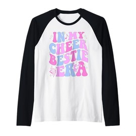 In My Cheer Bestie Era Raglan Baseball Tee