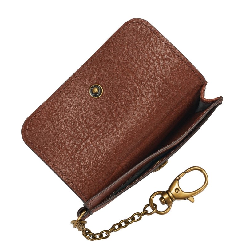 Fossil Women's Valerie Card Case, brown