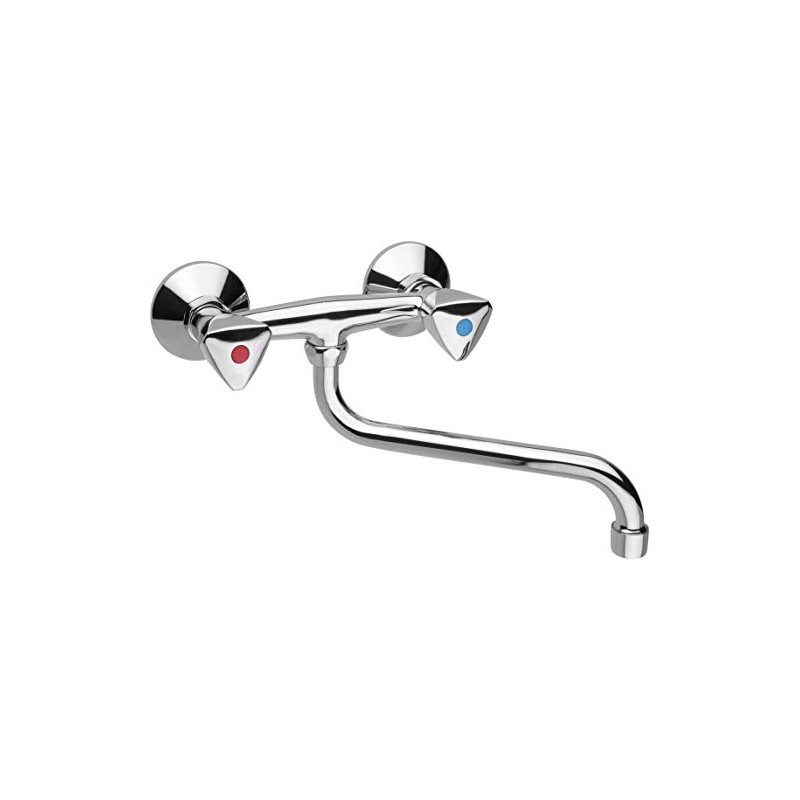 CORNAT LI6 1934 Lisa 2 Grip Wall Sink Unit -