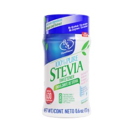 BSL 100% Pure Stevia Extract Powder Without Erythritol 0.6 Oz, No Artificial Sweetener, 620 Servings | Stevia No Erythritol | Zero Calorie & Keto Friendly, Pure Stevia Powder