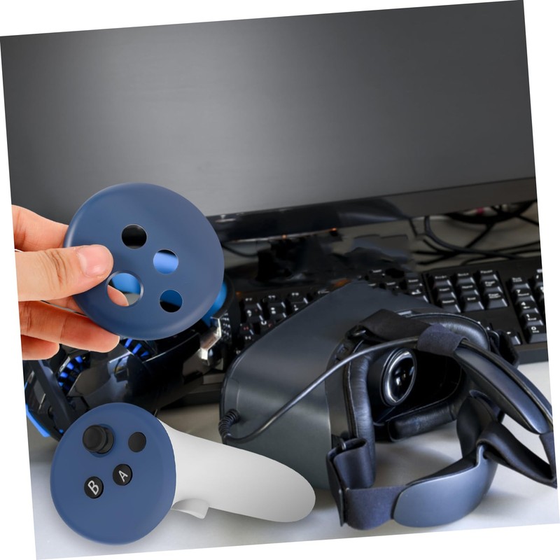 TEHAUX 1 Set VR Hand Controller Cover Replacement Kit Durable