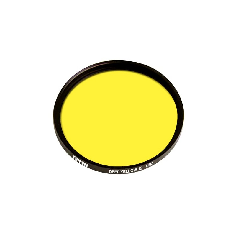 Tiffen 43DY15 43mm Deep Yellow 15 Filter