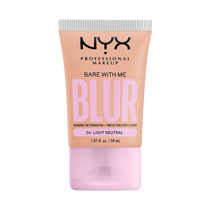 NYX Professional Makeup, Bare With Me Tint Blur, Base Rostro,