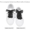 Allegra K Laces, Transparent, Clear, Ribbon, Flat Laces, Stylish, Width