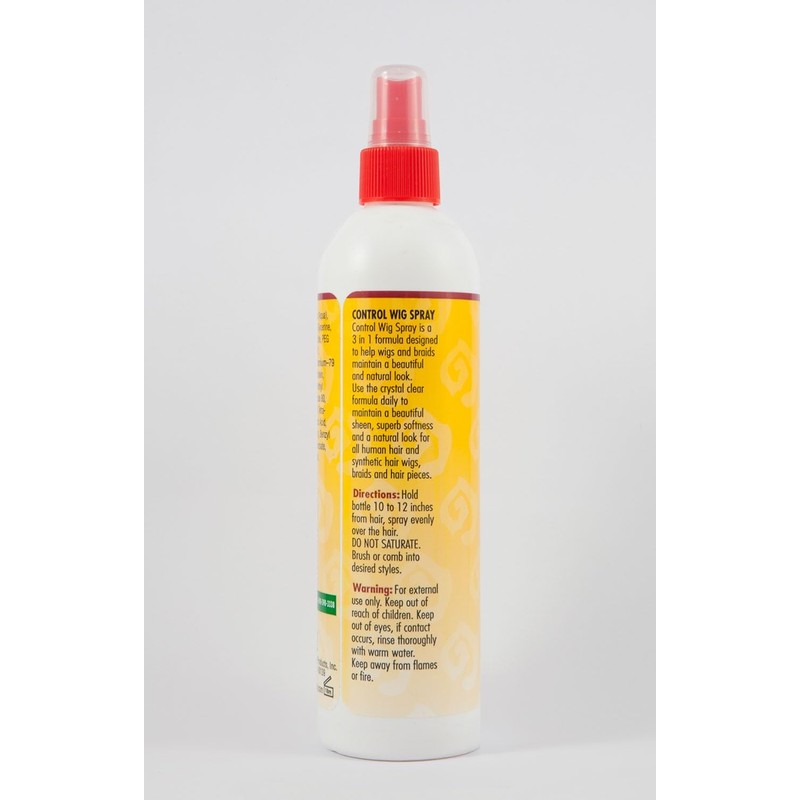 Control Wig Spray 3 In 1 Formula 12Oz