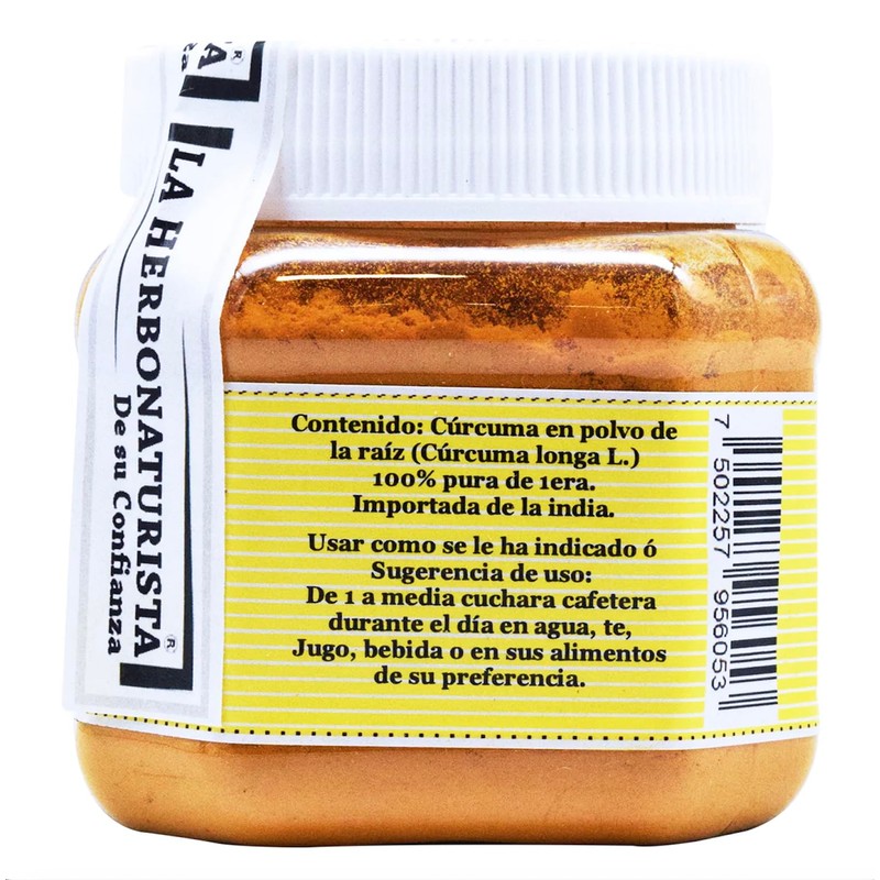 Especias en polvo La Herbonaturista (Cúrcuma)