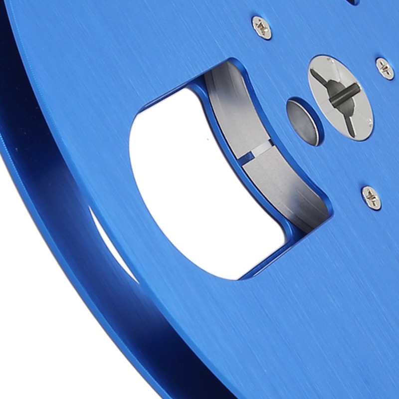 1/4 7 Inch Empty Reel 3 Hole Aluminum Alloy Opening