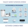 WBM Home Faucet Filter, Effective Purification System, Reduces Lead &