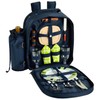 Picnic at Ascot Original Equipped 2 Person Picnic Backpack with