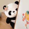 Cute Panda Plush Pillow Soft Comfortable Washable Simulation Panda Plush