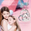 Tarsus Daughter Gifts from Mom Dad, Unicorn Necklace Mother Daughter