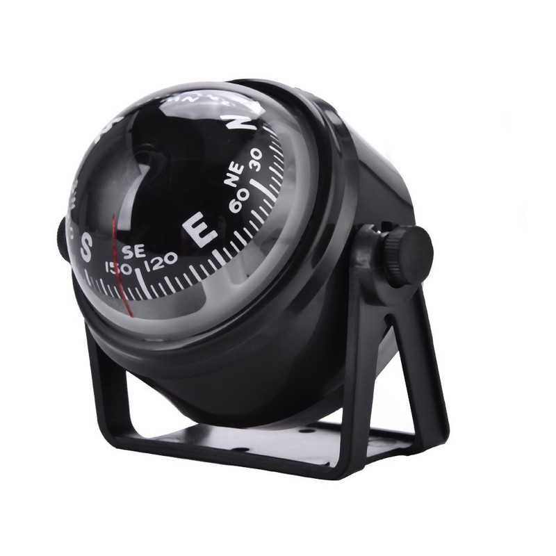 Boat Compass,Multi-Purpose Electronic Adjustable Pivoting Military Marine Ball Night Vision