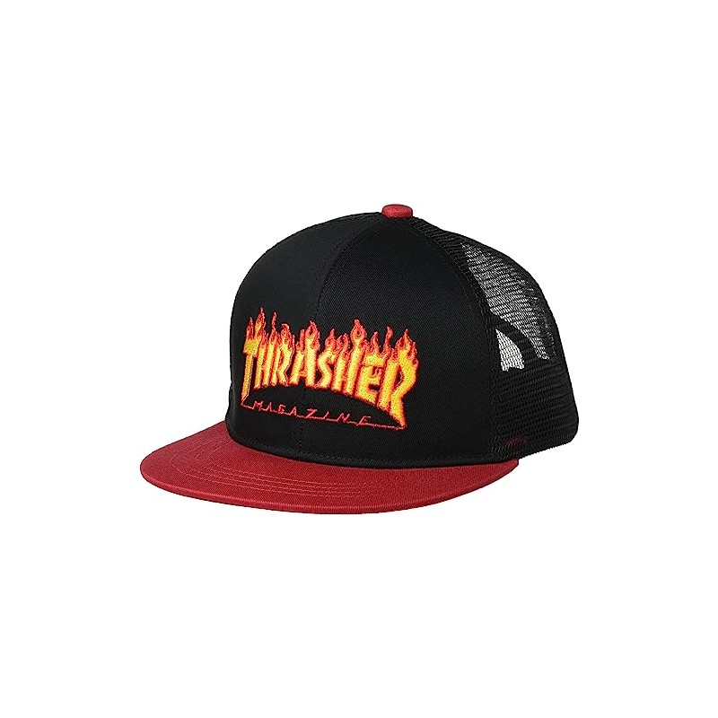 Slasher 23TH-C09K / FLAME LOGO CAP Kids Flat Cap (Half