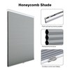 Homebox Cordless 100% Blackout Cellular Shades for Home,Shades for Indoor