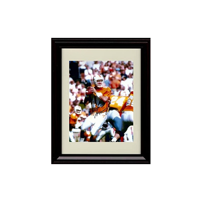 Peyton Tennessee Volunters Autograph Promo Print - Manning- Looking Deep