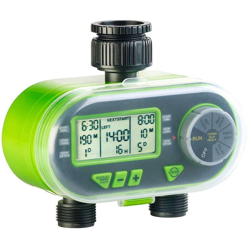 Royal Gardineer Watering clock: digital irrigation computer with display and
