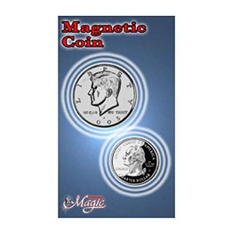 Royal Magic Magnetic Half Dollar Magic Trick from Perfect for Ditching, Switching, Vanishing and Stealing Coins