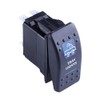 Mintice trade; 12V Car Blue LED Light Illuminated Rocker Switch