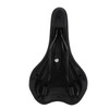 Bike Seat Thicken High Elastic Sponge Comfortable Waterproof Black Bicycle