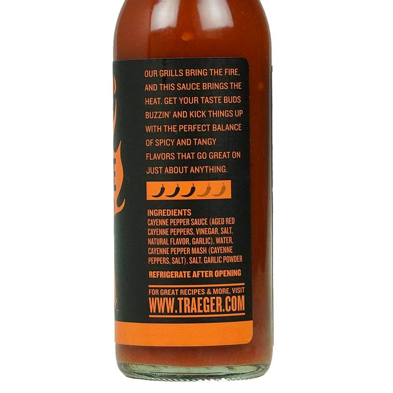 TRAEGER Original Hot Sauce, 1 Count (Pack of 1)