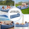 Naturehike Inflatable Recliner Chair, Waterproof Inflatable Sofa with Portable Backpack,