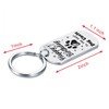 Alotozo Dog Uncle Birthday Gifts - Happy Birthday Keyring from