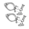 2pcs Steel Boat Hinged Upper Jaw Slide Marine Hardware Fittings