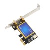Vikye Dual Band 1200Mbps PCIE WiFi Card with Bluetooth 4.0,