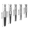 1/4" Hex Shank Easy Out Bolt Extractor Damaged Screw Remover