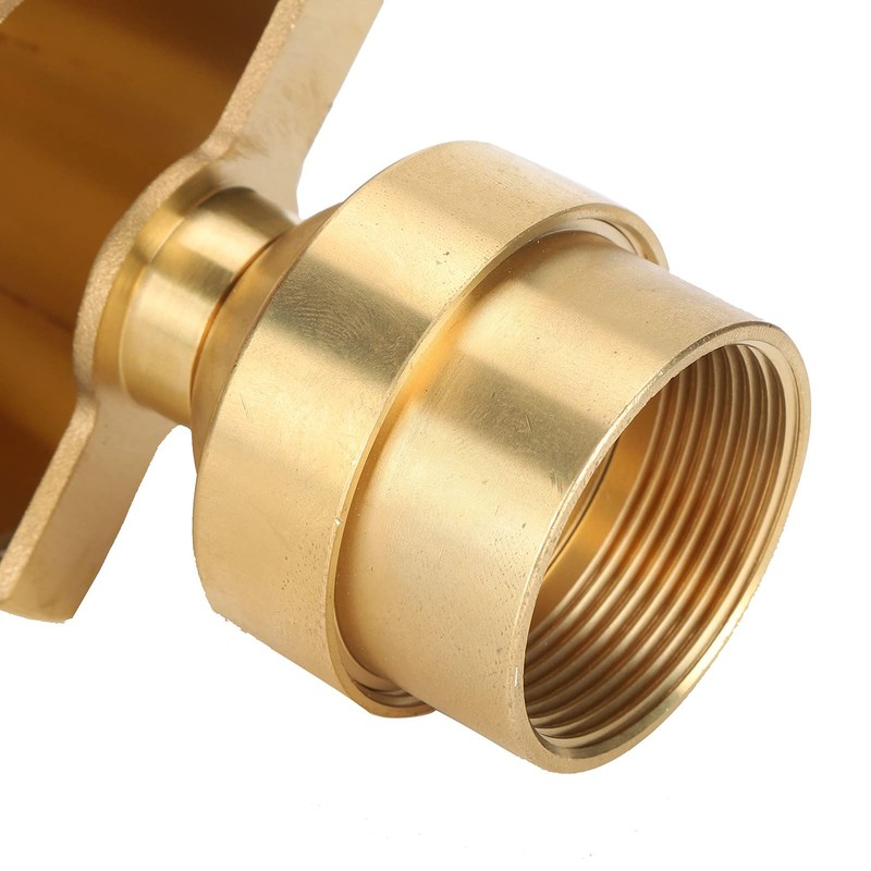 Water Fountain Nozzle Spray, 1.5 Inch Female Thread, Brass, Easy
