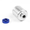 Silver Universal Aluminum Fuel Cell Surge Tank Power Steering Tank