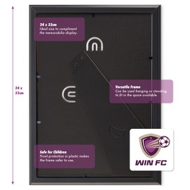 Win FC Patrick Mahomes Signed A4 Framed Photo Display - Reproduced Digital Signature - Gift For Kansas City Chiefs