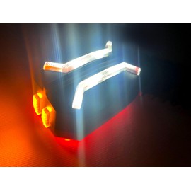 MelTruck® Right LED outline light position light Dragon 12 V 24 V E9 for truck trailer IP68