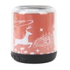 Mini Bluetooth Speaker Christmas Pattern Festive Atmosphere RGB Music Player