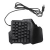 One Handed Gaming Keyboard 35 Keys Portable Gaming Keypad Backlight