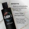 Clark's- Champú anticaspa de espectro completo de CLARK con alquitrán