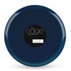Blue Sky Edge Collection Dark Blue Plastic Plates 6.3" -
