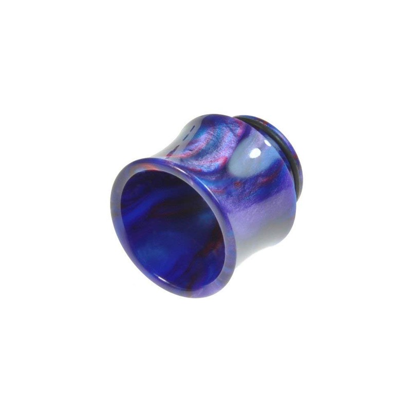 Armerah Marbled Curve 810 Drip Tip eCig Mouthpiece Short/Extra-Wide Epoxy