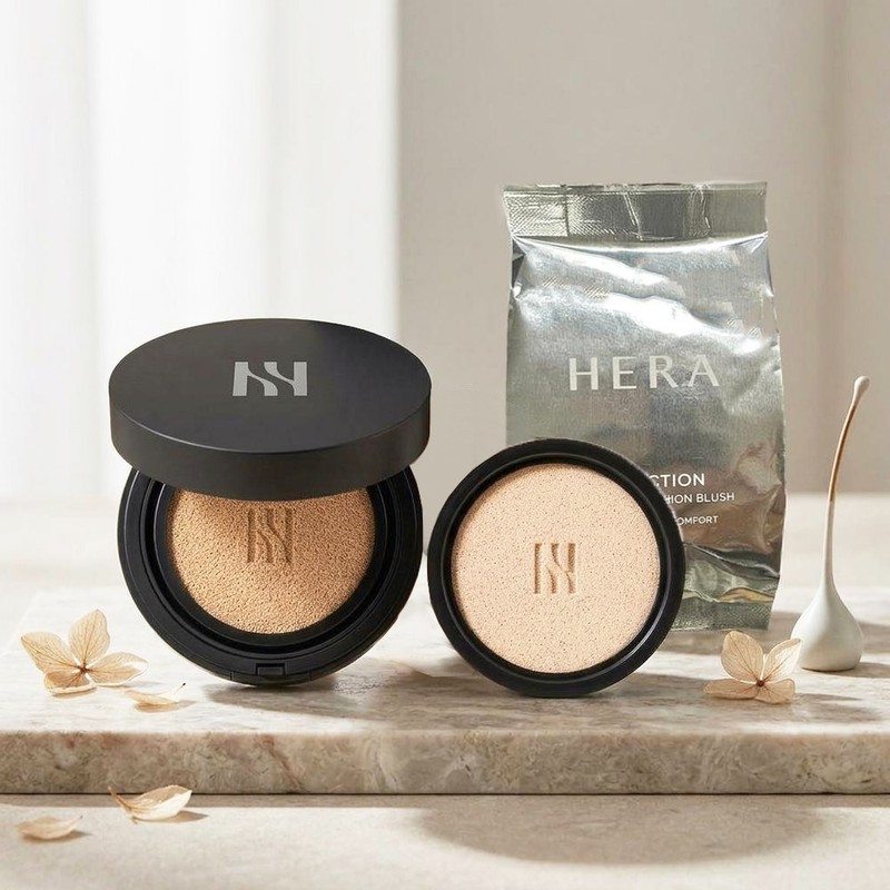 Hera Black Cushion 21N1 Vanilla Original Refill Set 15g Hera