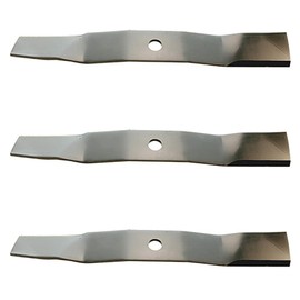 Set of 3 New Mower Blade Fits John Deere 3 for 54" Deck, 647, 647A, 657, 717, 717A, 727, 737, 757, 7H17, 7H19, F620, F680, F687, M620, M653, M653 M655 F620 F687 737 757, M655, M665, Z-Track 737