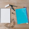 Tabanzhe A5 Zip Mesh File Pouch, Waterproof File Organiser -