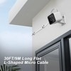 30FT Camera Extension Cable Charging only Compatible with Wyze Cam