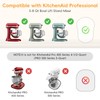 Ottkids Bamboo Mixer Slider Mat for KitchenAid 5-8 Qt Tilt