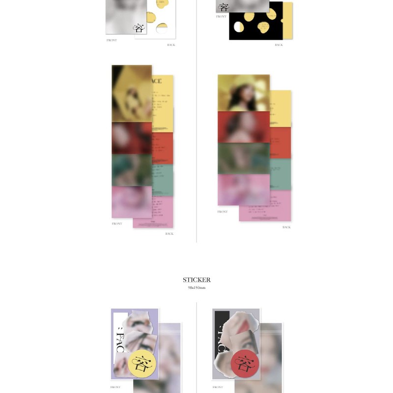 MAMAMOO Solar 容 : FACE 1st Mini Album FACE Version