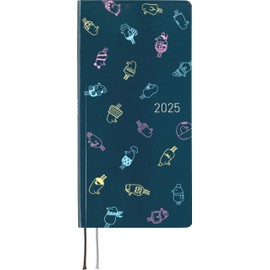 Almost daily Notebook, 2025 Weeks, Almost Toridori / Kirato, Beginning in April, Weekly Notebook, Weekly Left, Slim Vertical